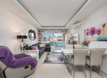 Spacious one-bedroom apartment in a residential residence with hotel facilities, Kestel, Alanya, 70 m2 ID-8034 фото-3