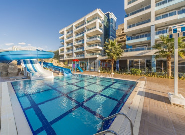 Spacious one-bedroom apartment in a residential residence with hotel facilities, Kestel, Alanya, 70 m2 ID-8034 фото-11