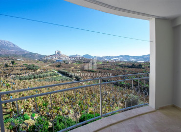 Furnished two bedroom apartment at the foot of the mountains in a residence with a swimming pool in Mahmutlar ID-8036 фото-3