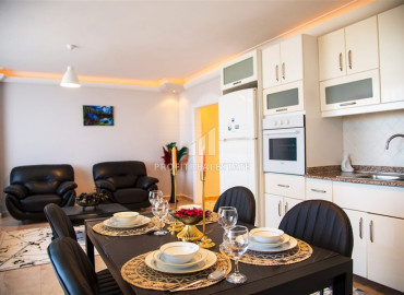 Furnished two bedroom apartment at the foot of the mountains in a residence with a swimming pool in Mahmutlar ID-8036 фото-8