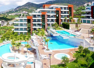 Ready to move in, apartment 2 + 1 in a residence with facilities in a residential area of Alanya - Cikcilli ID-8037 фото-1