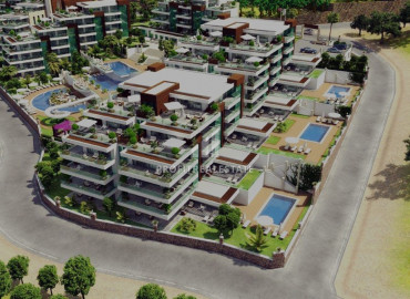 Ready to move in, apartment 2 + 1 in a residence with facilities in a residential area of Alanya - Cikcilli ID-8037 фото-12