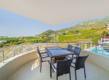 Furnished duplex 3 + 1 with access to the garden in a cozy residence at the foot of the Taurus Mountains ID-8040 фото-6