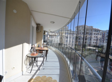 Furnished duplex apartment 2 + 1, in a residence with two pools, Oba, Alanya, 114 m2 ID-8043 фото-6