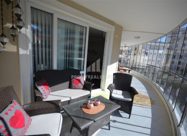 Furnished duplex apartment 2 + 1, in a residence with two pools, Oba, Alanya, 114 m2 ID-8043 фото-7