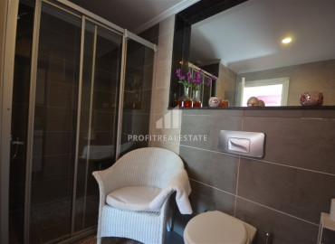 Furnished duplex apartment 2 + 1, in a residence with two pools, Oba, Alanya, 114 m2 ID-8043 фото-11