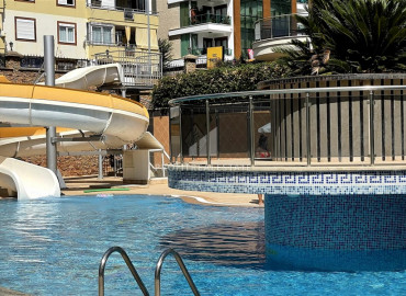 Furnished duplex apartment 2 + 1, in a residence with two pools, Oba, Alanya, 114 m2 ID-8043 фото-14