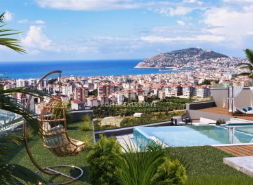 Luxury real estate under construction, in the young area of Cikcilli, Alanya, 611-658 m2 ID-8045 фото-7