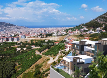 Luxury real estate under construction, in the young area of Cikcilli, Alanya, 611-658 m2 ID-8045 фото-8