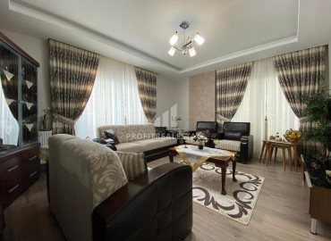 Gasified apartment 2 + 1 in a new residence with a swimming pool 50m from the sea in Tej, Mersin ID-8048 фото-4