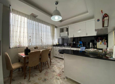 Gasified apartment 2 + 1 in a new residence with a swimming pool 50m from the sea in Tej, Mersin ID-8048 фото-6