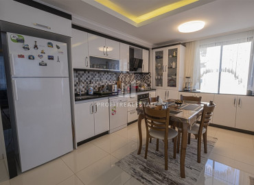Two bedroom duplex with a large total area, equipped with furniture and appliances, Mahmutlar, Alanya, 150 m2 ID-8058 фото-3