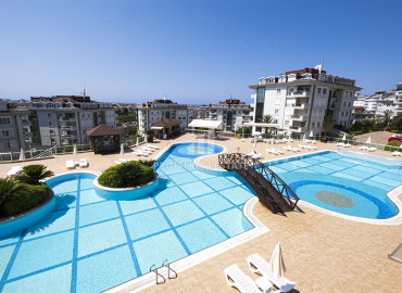 One bedroom apartment, equipped with furniture and appliances, in a luxurious residence in Oba, Alanya, 70 m2 ID-8059 фото-9