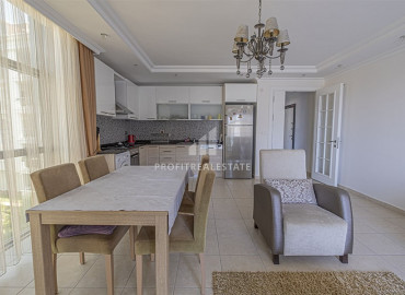 One bedroom apartment, equipped with furniture and appliances, in a luxurious residence in Oba, Alanya, 70 m2 ID-8059 фото-3