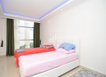 Furnished two-bedroom apartment in a residence with a swimming pool 200m from the sea in the Kestel area ID-8065 фото-7