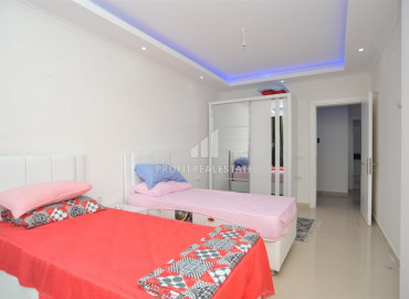 Furnished two-bedroom apartment in a residence with a swimming pool 200m from the sea in the Kestel area ID-8065 фото-8