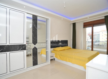 Furnished two-bedroom apartment in a residence with a swimming pool 200m from the sea in the Kestel area ID-8065 фото-9