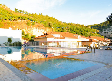 Furnished two bedroom apartment, in a cozy residence with a swimming pool in Alanya - Kargicak ID-8069 фото-12