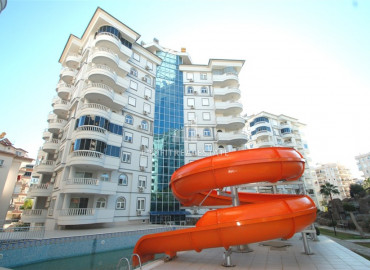 Two bedroom apartment, furnished, in a well-maintained residential residence in Tosmur, Alanya, 120 m2 ID-8081 фото-1