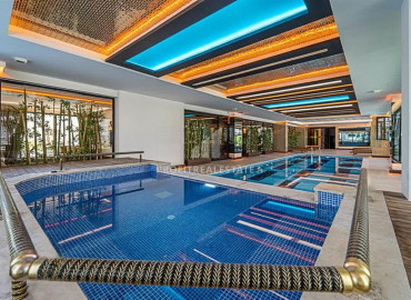 Elegant view furnished apartment 2 + 1 in the elite residence Mahmutlar, 400m from the sea ID-8083 фото-21