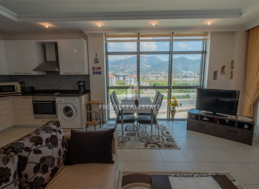 Furnished one-bedroom apartment with mountain views in a luxury residence in Oba ID-8084 фото-4