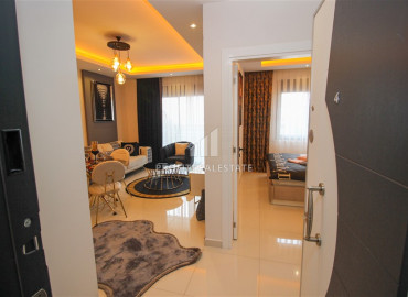 New one bedroom apartment, in a fine finish, in a residence with a rich facilities, Kargicak, Alanya, 53 m2 ID-7821 фото-4