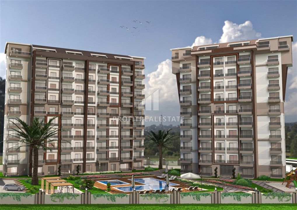 Старт продаж: квартиры разных планировок в инвестиционном элитном комплексе в районе Алании – Газипаша ID-8094 фото-1