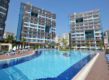 One bedroom apartment, furnished and equipped, in the elite residence Cikcilli, Alanya, 65 m2 ID-8098 фото-12