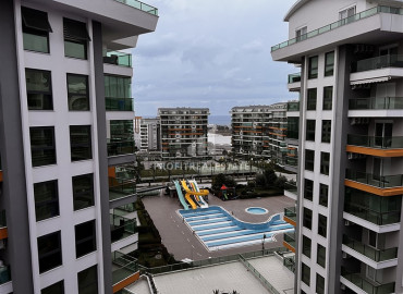 Меблированная квартира 2+1 в фешенебельном комплексе в районе Авсаллар в 800м от моря ID-8099 фото-11
