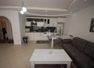 One bedroom apartment, furnished, 300 meters from the beach, Oba, Alanya, 60 m2 ID-8115 фото-4