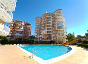 Cozy two bedroom apartment with a view of the Alanya fortress and mountains in the Tosmur district of Alanya ID-8127 фото-1