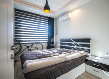 Luxurious furnished 3 + 1 apartment with sea and mountain views in the elite residence of Mahmutlar ID-8128 фото-5