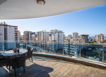 Luxurious furnished 3 + 1 apartment with sea and mountain views in the elite residence of Mahmutlar ID-8128 фото-13