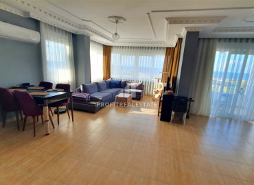 Large furnished one-bedroom duplex with sea and mountain views in Alanya - Demirtas ID-8129 фото-2