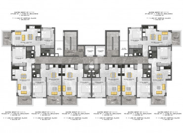 Старт продаж: квартиры разных планировок в новом инвестиционном проекте премиум класса в Авсалларе ID-8135 фото-11