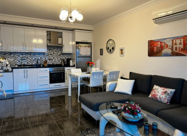 Furnished one bedroom apartment 100 meters from the center of Oba, Alanya, 75 m2 ID-8138 фото-3