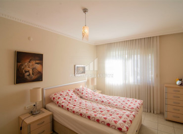Furnished apartment 2 + 1 in a residence with a swimming pool 450m from the sea in Oba ID-8160 фото-7