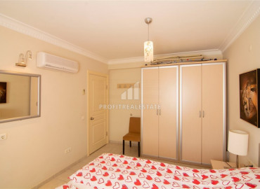 Furnished apartment 2 + 1 in a residence with a swimming pool 450m from the sea in Oba ID-8160 фото-8