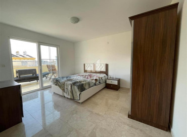 Large view duplex 4 + 1 300m from the sea in Mahmutlar, in a residence with a swimming pool ID-8162 фото-2