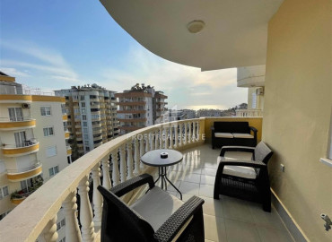 Large view duplex 4 + 1 300m from the sea in Mahmutlar, in a residence with a swimming pool ID-8162 фото-18