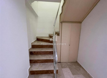 Large view duplex 4 + 1 300m from the sea in Mahmutlar, in a residence with a swimming pool ID-8162 фото-19