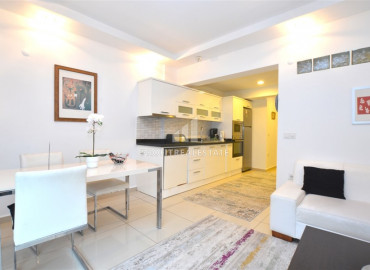 Furnished apartment, with two bedrooms, 300 meters from Cleopatra beach, Alanya ID-8167 фото-3