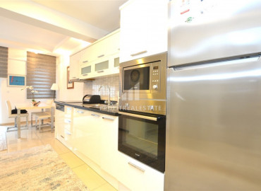 Furnished apartment, with two bedrooms, 300 meters from Cleopatra beach, Alanya ID-8167 фото-5