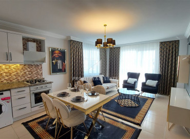 Two bedroom apartment, ready to move in, on the Mediterranean coast, Mahmutlar, Alanya, 110 m2 ID-8185 фото-1