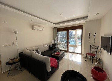 One bedroom apartment with private pool in a luxury residence in Alanya - Cikcilli ID-8195 фото-4