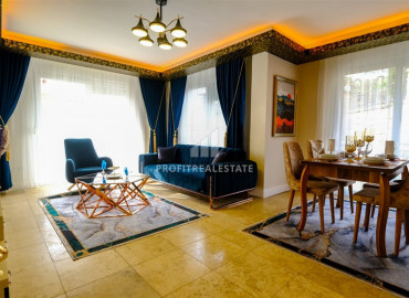 Furnished apartment 1 + 1 in a residence with facilities in a quiet area of Alanya - Cikcilli ID-8198 фото-4