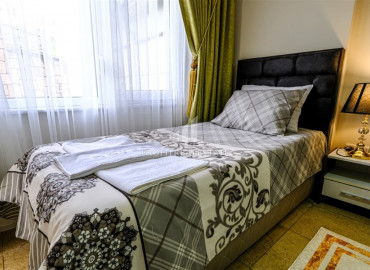 Furnished apartment 1 + 1 in a residence with facilities in a quiet area of Alanya - Cikcilli ID-8198 фото-6