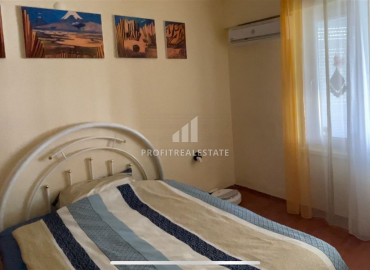 Furnished apartment 3 + 1 in a cozy residence on the first line in Alanya Tosmur ID-8211 фото-12