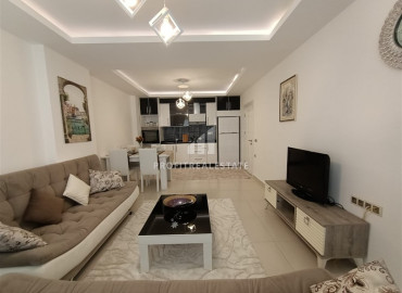 Furnished one-bedroom apartment with mountain views near the sea in Mahmutlar ID-8212 фото-3