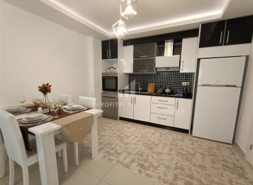 Furnished one-bedroom apartment with mountain views near the sea in Mahmutlar ID-8212 фото-4